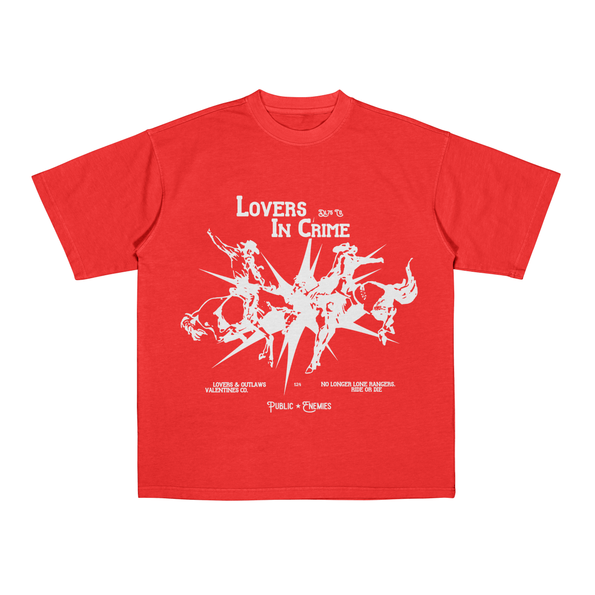 LOVERS IN CRIME - TEE - DL75 LOVERS IN CRIME - TEE