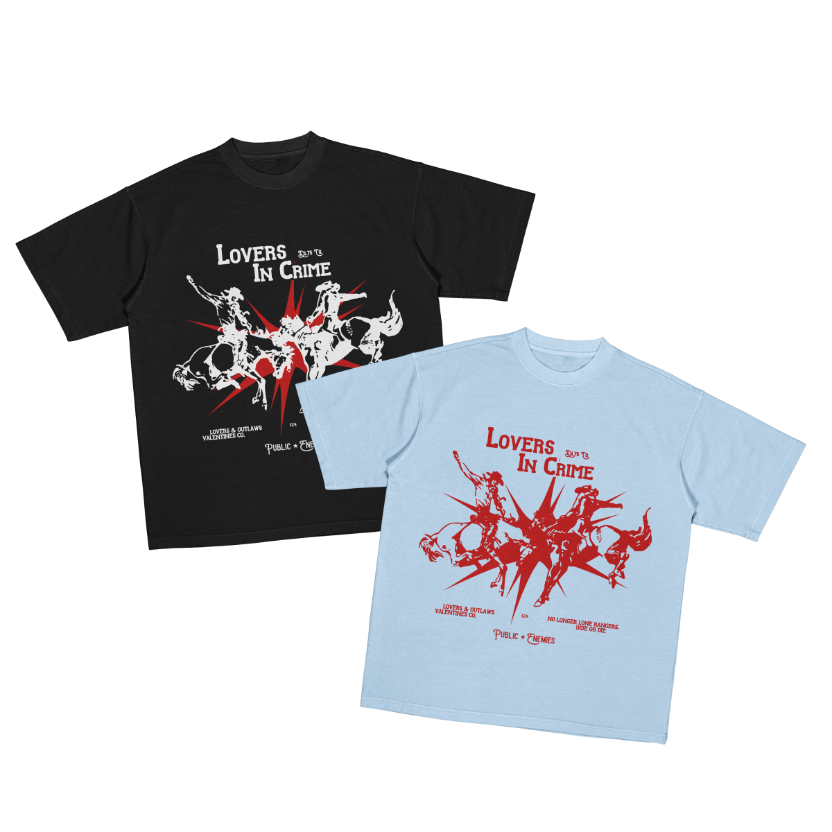 LOVERS PACK / 2 TEES - DL75 LOVERS PACK / 2 TEES