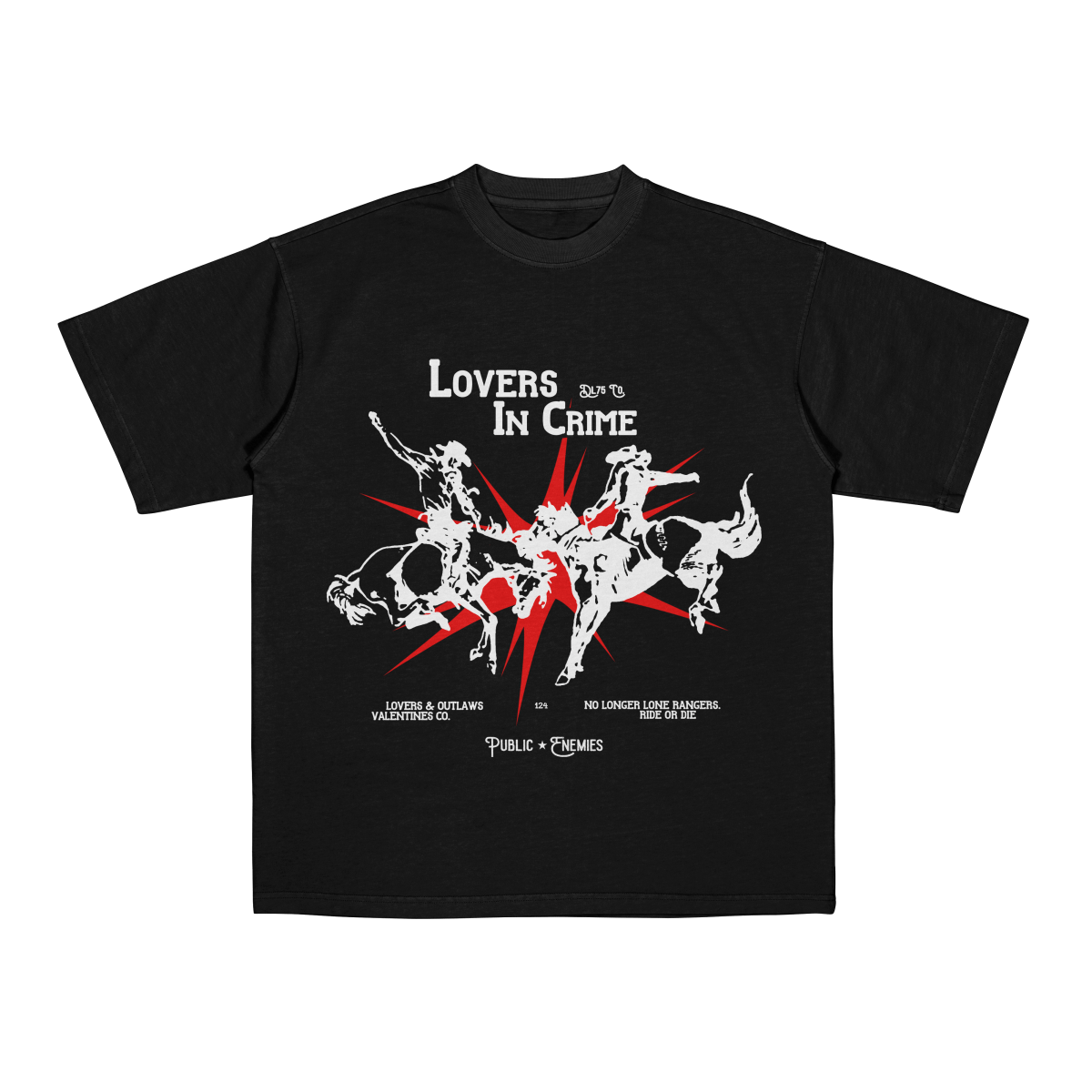 LOVERS IN CRIME - TEE - DL75 LOVERS IN CRIME - TEE