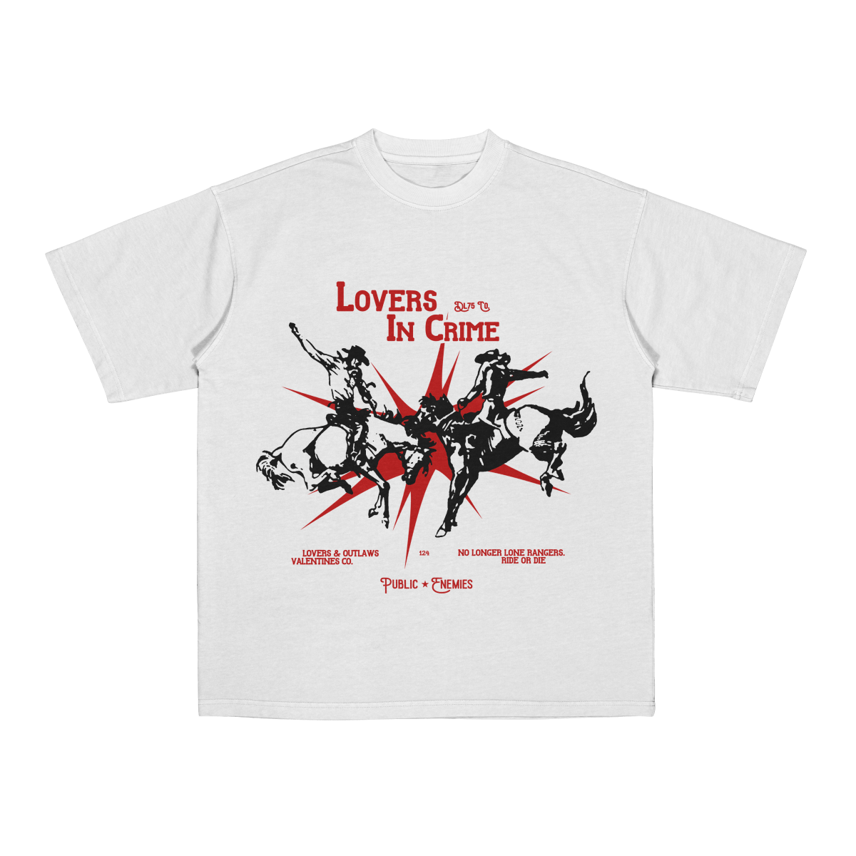 LOVERS IN CRIME - TEE - DL75 LOVERS IN CRIME - TEE