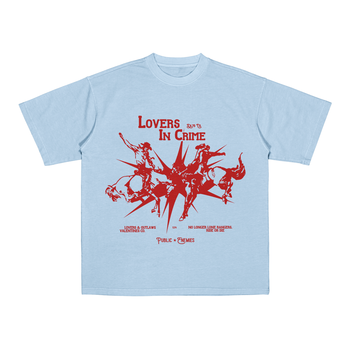 LOVERS IN CRIME - TEE - DL75 LOVERS IN CRIME - TEE